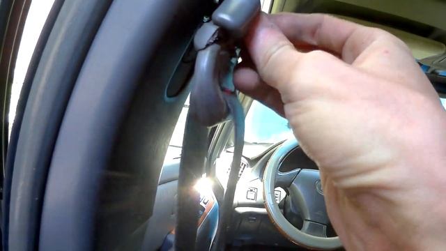 стираем ремни безопасности