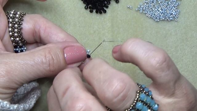 Interlace Band Ring - A Bronzepony Beaded Jewelry Design