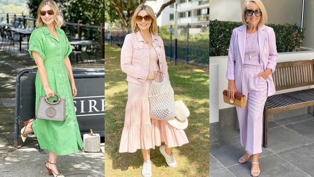 ОМОЛАЖИВАЮЩИЕ ЯРКИЕ ОБРАЗЫ ДЛЯ ЖЕНЩИН 50+ ЛЕТО 2023 смотреть онлайн