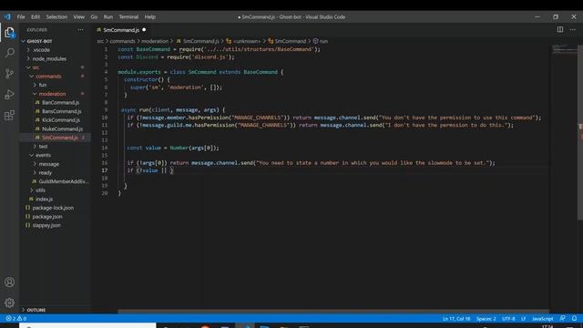 Making a Slowmode Command [NEW]. Discord.js V12 смотреть онлайн