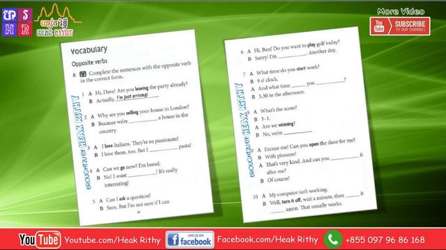 New Headway Beginner Exercise Book 4th Unit 13 смотреть онлайн