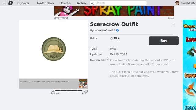 NEW CODE!! + NEW GAMEPASSES, PREVIEWS, & MORE! | HALLOWEEN 2022 |Warrior Cats: Ultimate Edition смотреть онлайн