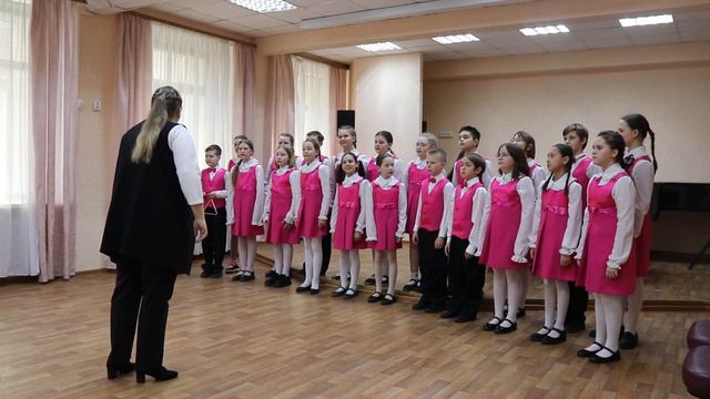 Хор младших классов, г. Сыктывкар, П1. Т. Шкербина "Рыбья дразнилка" смотреть онлайн