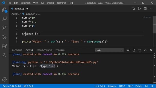 Tipos numéricos, random e operações de casting - Curso de Python #05 смотреть онлайн