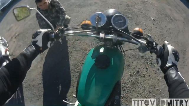 Тест драйв мотоцикла Минск, Заруба, Honda VTR 1000 F, Краснокаменск смотреть онлайн