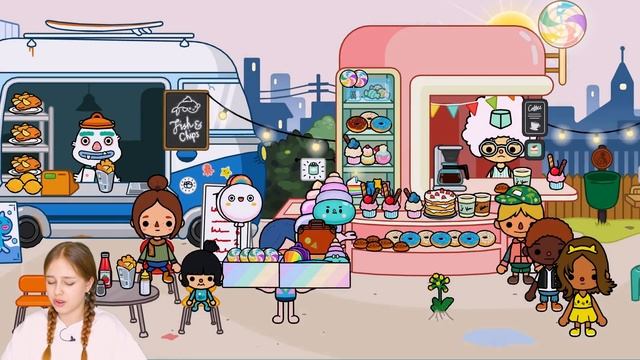 СОБРАЛА ВСЕ РАДУЖНЫЕ ВЕЩИ в Тока Бока ? Toca Life world смотреть онлайн