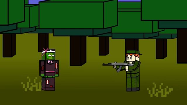 Minecraft Zombie Apocalypse - FNF BOYFRIEND vs. ZOMBIE-SKY (Minecraft Animation) смотреть онлайн