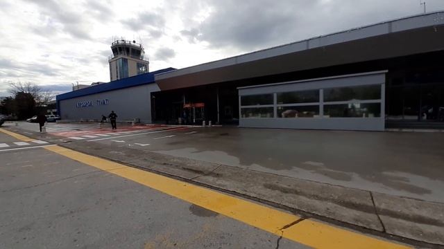 Аэропорт Тиват Черногория  новый терминал