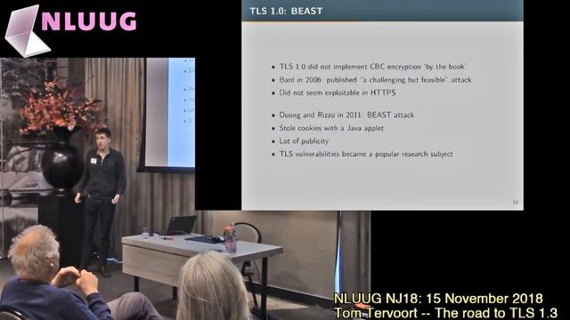 NLUUG NJ18 - 02 - Tom Tervoort - The road to TLS 1.3 смотреть онлайн