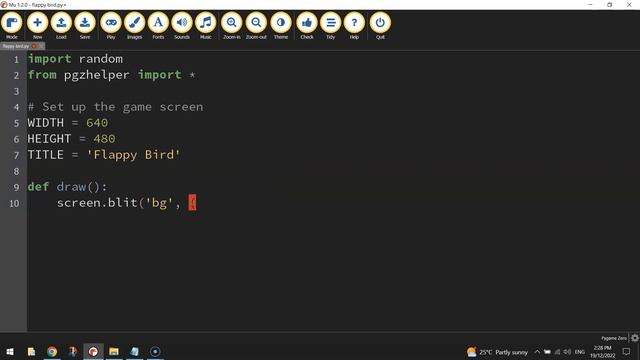 PyGame Zero - Flappy Bird Tutorial (Part 1/4) смотреть онлайн