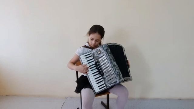 М. Музафаров "Дождик" исп. Митрофанова Вера МБУ ДО Хрящевская ДШИ смотреть онлайн