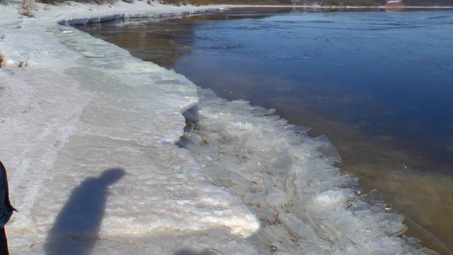 Ледоход на Каме. Весна. Удмуртия. Движение это жизнь! смотреть онлайн