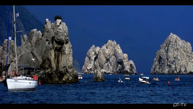 Гурзуф. Пляжи в июле смотреть онлайн