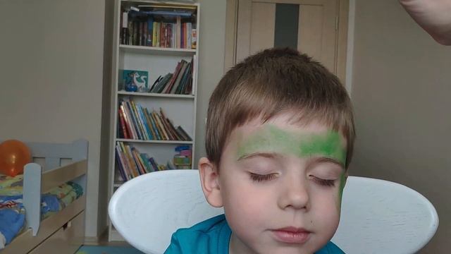 Артур и волшебная палочка. Аквагрим для детей Динозаврик. смотреть онлайн