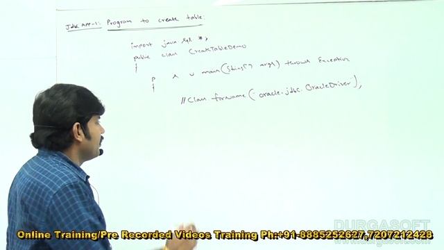 Adv Java || JDBC Session - 42 || JDBC App - 1: Program to Create Table by Durga Sir смотреть онлайн