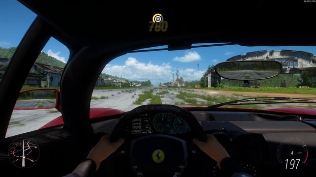 Forza Horizon 5 . Ferrari Enzo Ferrari 2002 . Car Show Speed Jump Crash Test Drive . смотреть онлайн