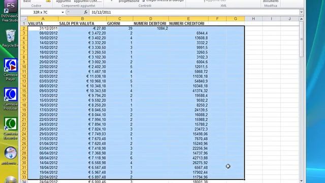 Estratto Conto Bancario con Excel смотреть онлайн