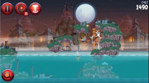 Мультик Игра для детей Энгри Бердс. Прохождение игры Angry Birds [201] серия