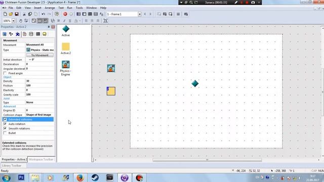Игра в стиле "Sandbox" в Clikteam Fusion (Урок #3) смотреть онлайн