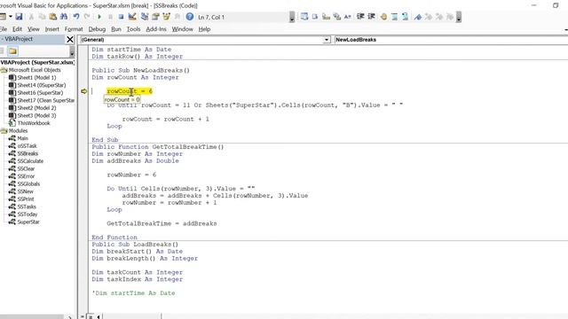 EXCEL VBA - Complex Timesheet EP 09 - Breaking DateDiff PT 01 смотреть онлайн