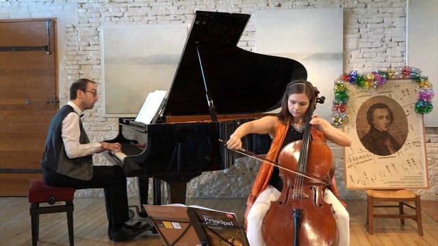 G.GOLTERMANN: Alla Polacca for cello and piano смотреть онлайн