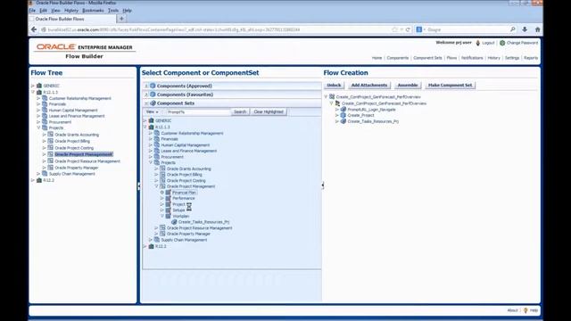 Oracle Application Testing Suite 12: Oracle Flow Builder Demo: Create Project Management Flow смотреть онлайн