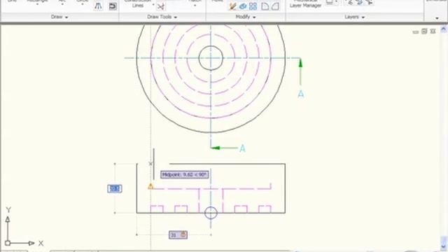 19 Core Design Tools Rectangle Autocad Mechanical Course смотреть онлайн