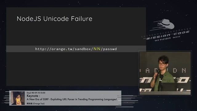 [HITCON CMT 2017] R0D201 - A New Era of SSRF Exploiting URL Parser in Trending Programming Language смотреть онлайн