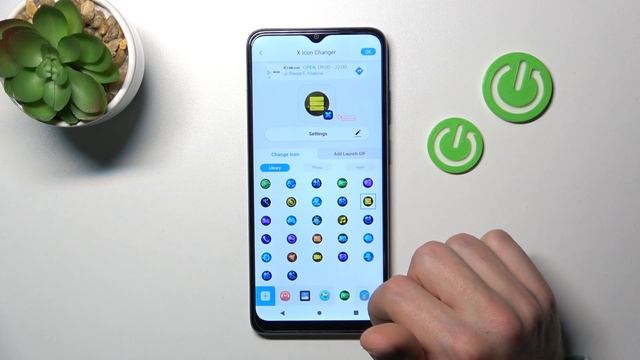 How to Change Icons Shape on MOTOROLA Moto E22 (X Icon Changer App) смотреть онлайн