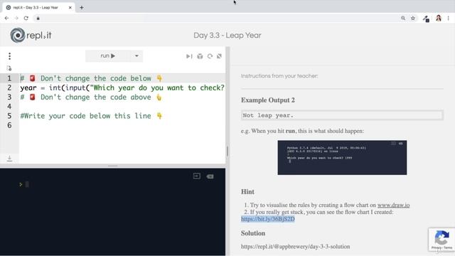 Day 3 - Control Flow and Logical Operators - 6 [Interactive Coding Exercise] Leap Year смотреть онлайн