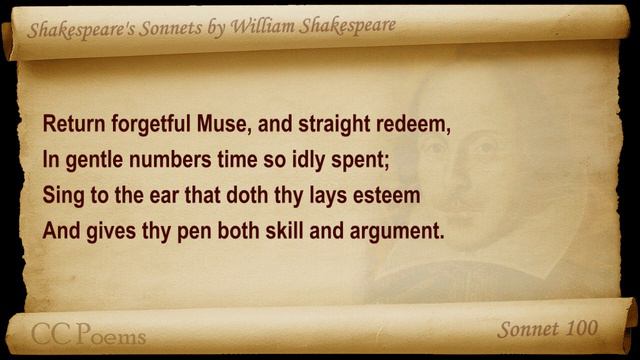 Sonnet 100 by William Shakespeare смотреть онлайн