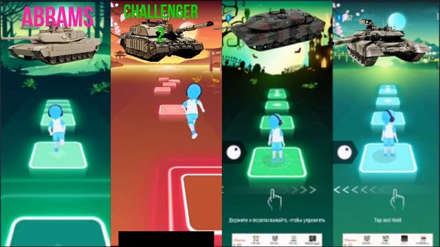 music battle - Abrams vs Challenger 2 vs Leopard 2 vs t 90 | jump battle смотреть онлайн