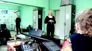 До и конкурс. Эстрадное пение. Дети войны и Огромное небо. Поёт Ангелина Тетерина и Наталья Ахмедова