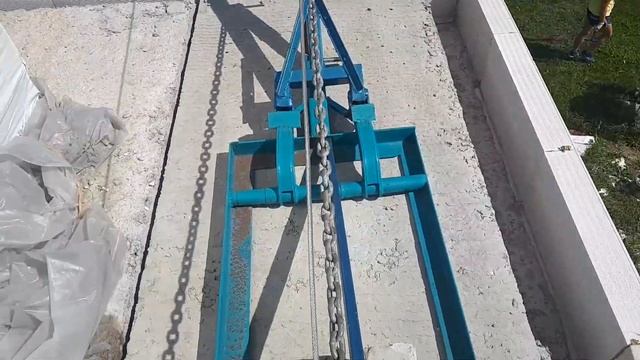 Самодельный подъемник для стройки. смотреть онлайн