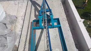 Самодельный подъемник для стройки.