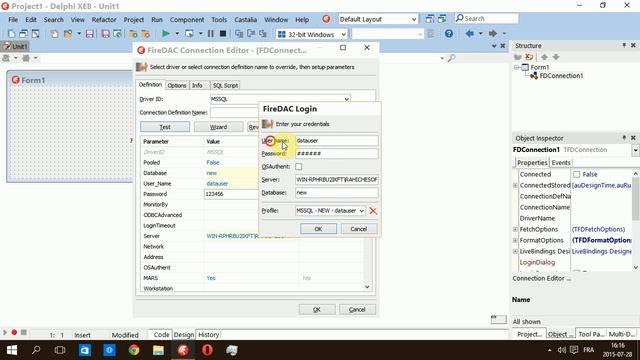 24.Connect To SQL Server with FireDac - Delphi Database Development Course смотреть онлайн