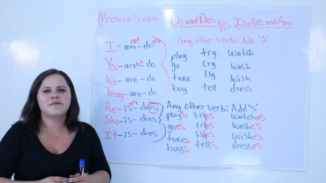 The Present Simple (verbs and usage) смотреть онлайн