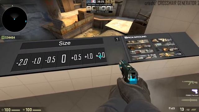 как быстро настроить себе прицел в cs:go смотреть онлайн
