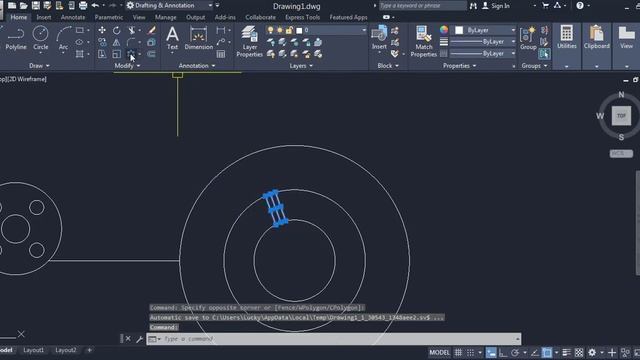 Auto CAD || 2D Practice Drawing || AutoCAD Tutorials in Urdu / Hindi (9) смотреть онлайн