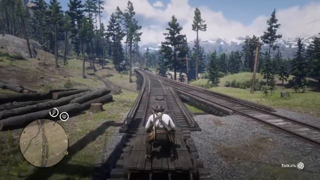 Red Dead Redemption 2 Дрезина смотреть онлайн