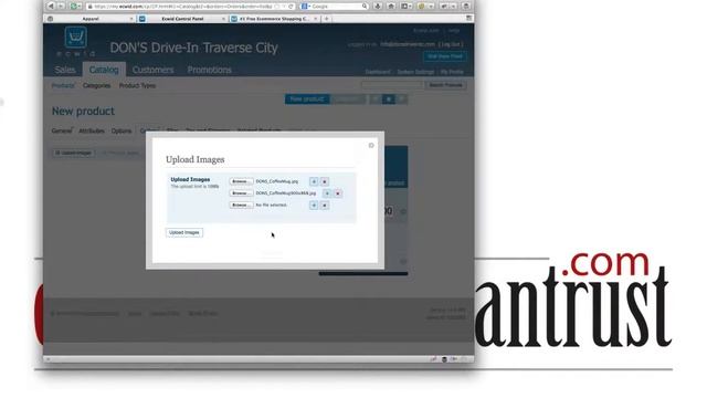 ECWID tutorial for duplicating or updating a product смотреть онлайн