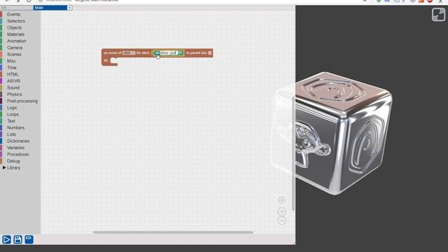 Создание HTML-интерфейса с помощью Dreamweaver. Часть 3 (Verge3D) смотреть онлайн