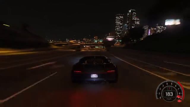 GTA V - Bugatti Chiron Top Speed Run [720p60] смотреть онлайн