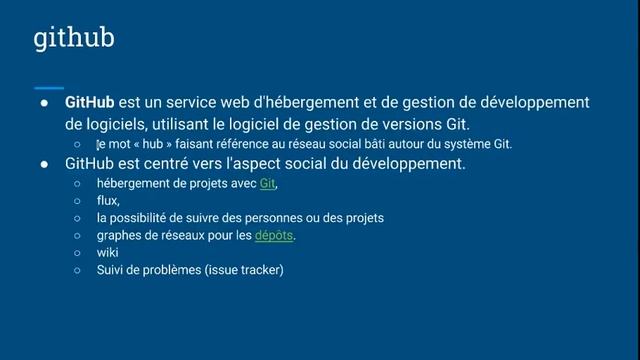 Git, GitHub et ssh : Partie I смотреть онлайн