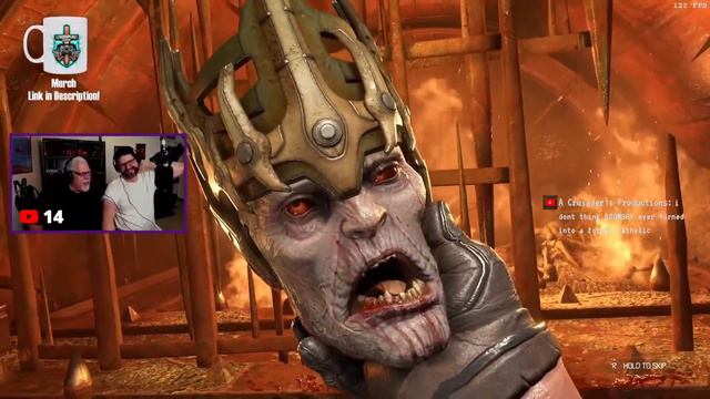 My Dad Reacts to the Death of Deag Nilox! (Doom Eternal) смотреть онлайн