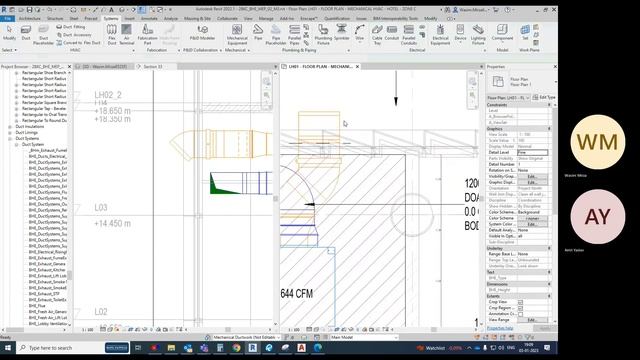 OMG ! How to design a Revit MEP HVAC system 2023 ! Learn Step-by-Step Guide смотреть онлайн