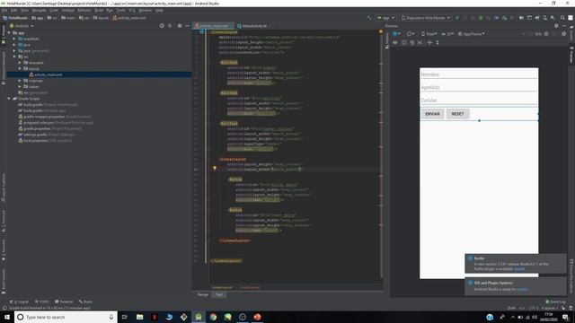 Curso Android + Kotlin: 4. Layouts I (LinearLayout) смотреть онлайн