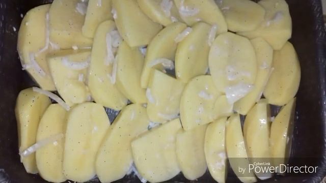 Ужин в духовке  Два блюда сразу  Два блюда в одном в духовке