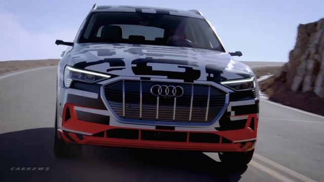 Audi e-tron prototype – recuperation test at Pikes Peak смотреть онлайн
