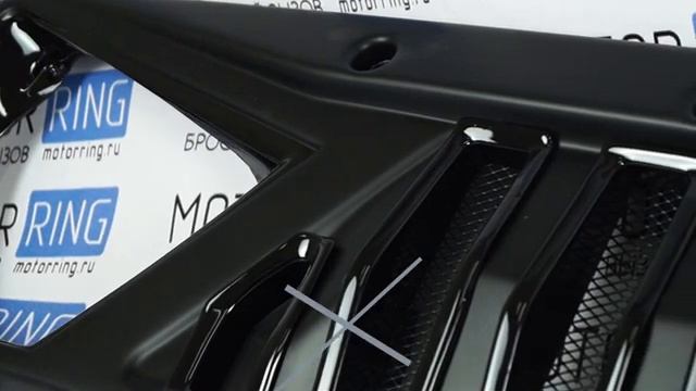 Злая решетка радиатора матовая (окантовка черный лак) на Лада Нива 4х4 | MotoRRing.ru смотреть онлайн